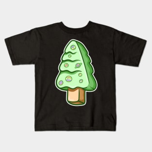 Tree planet ice cream Kids T-Shirt